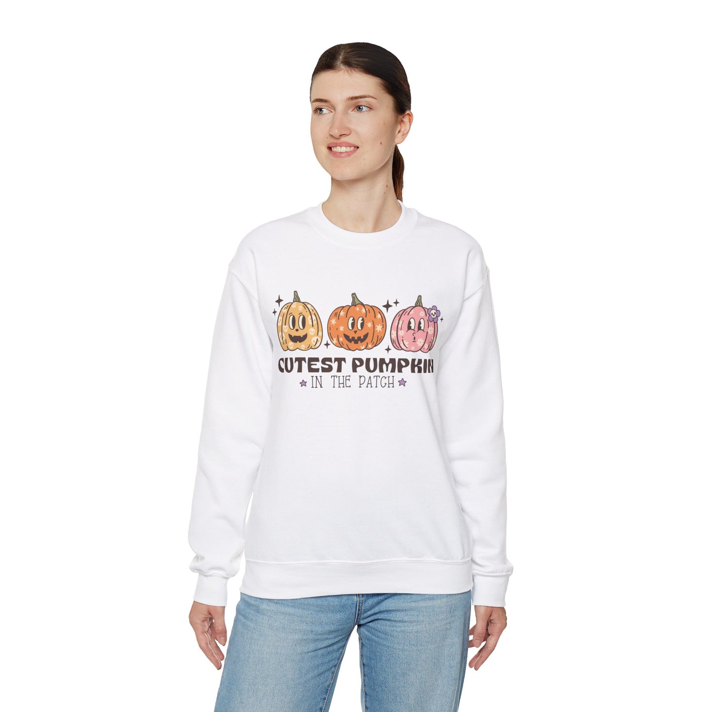 Cutest pumpkin, pumpkin sweatshirt, cute fall sweatshirt, pumpkin sweatshirt, Halloween, cute