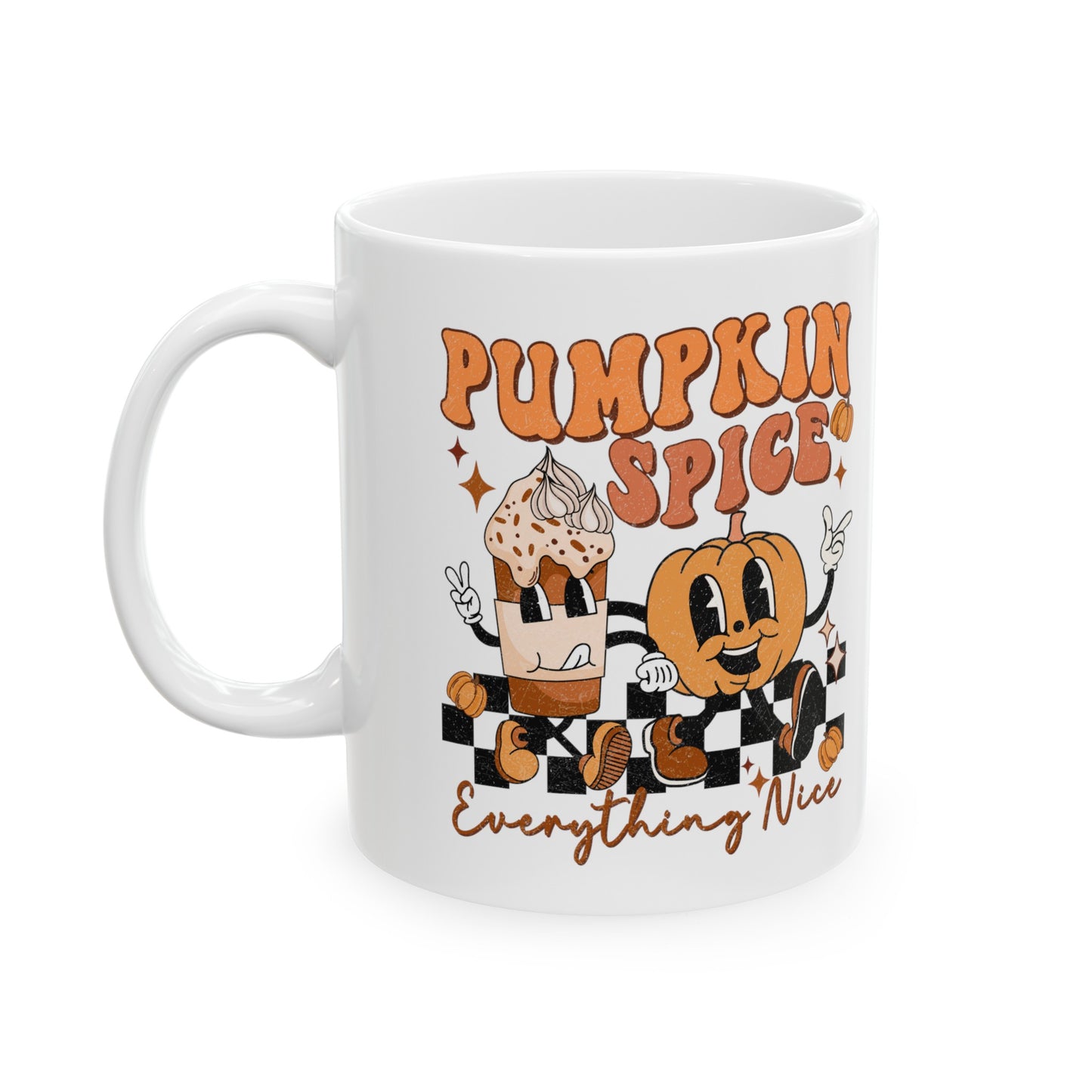 Cute Pumpkin Spice Mug, Fall Mug