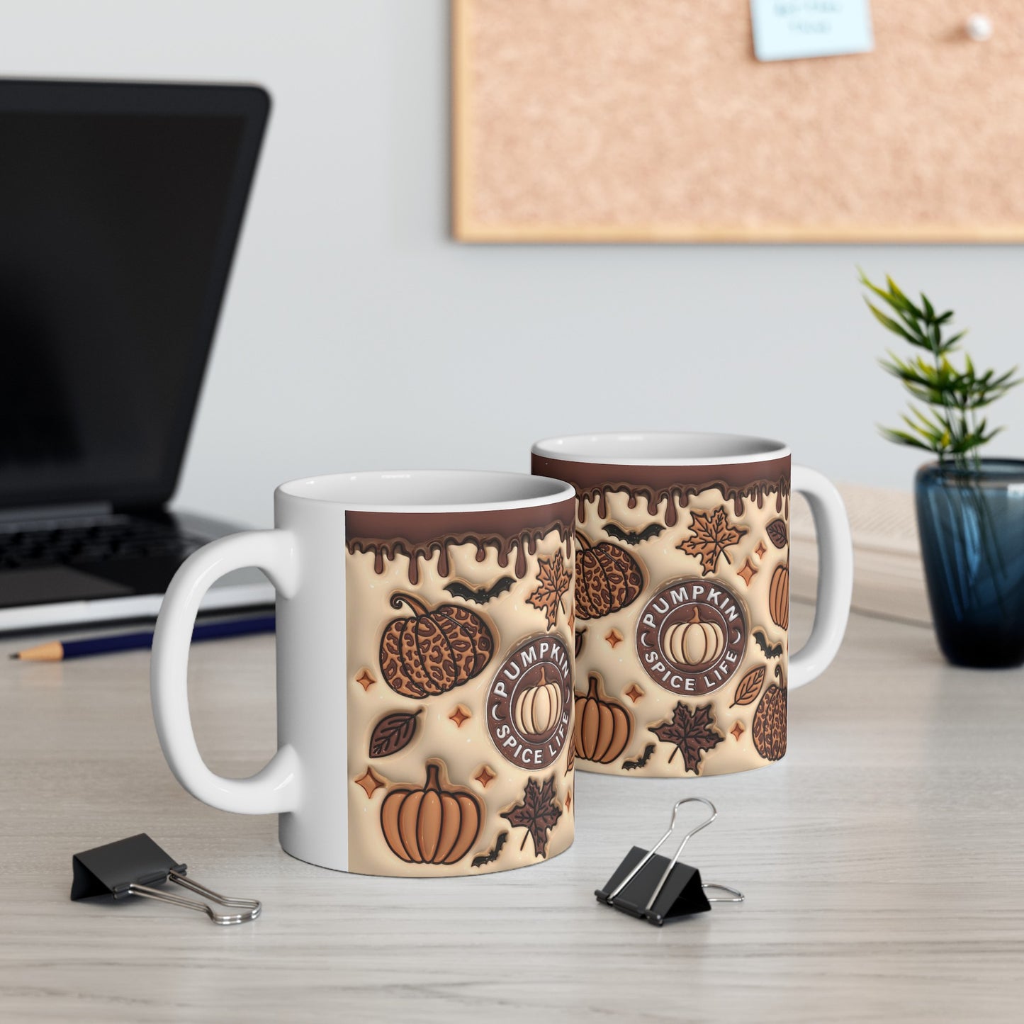 Pumpkin Spice Mug, Fall Mug, Autumn Mug