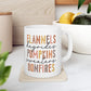 Flannels, hayrides, Pumpkins, Sweaters, Bonfires Mug, Fall Mug