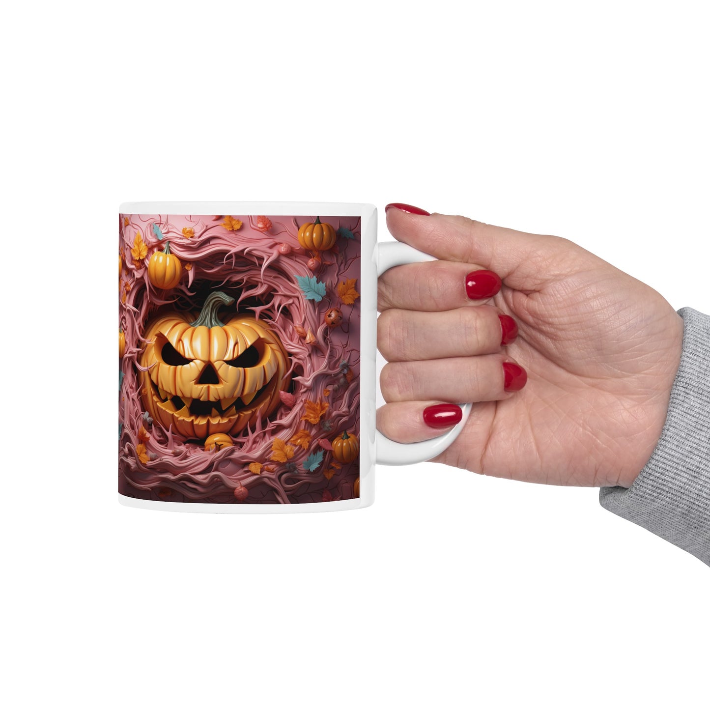 Pumpkin Mug, Fall Mug, Autumn Mug