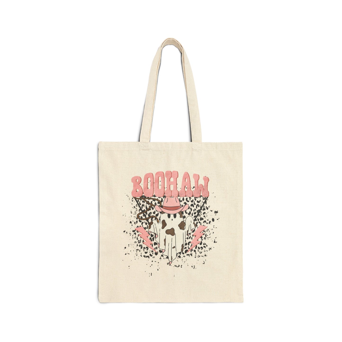 Booyah tote, Fall tote, Book Bag, Fall/Halloween Bag, Pumpkin Cotton Canvas Tote Bag, Autumn tote bag
