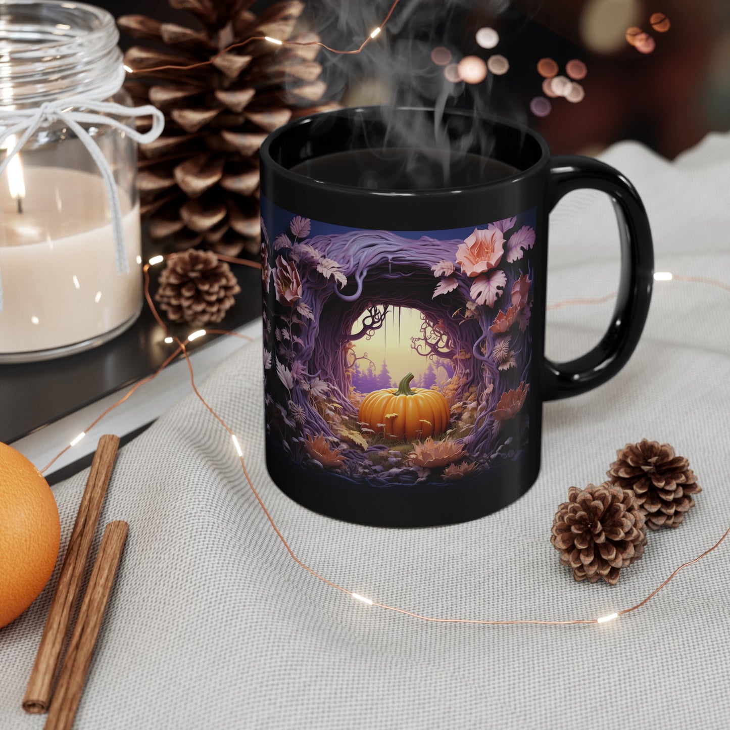 Pumpkin Mug, Fall Mug, Autumn Mug
