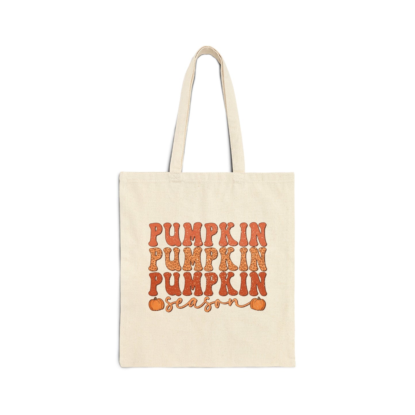 It's Pumpkin, Pumpkin, Pumpkin Season tote, Fall tote, Book Bag, Fall/Halloween Bag, Pumpkin Cotton Canvas Tote Bag, Autumn tote bag