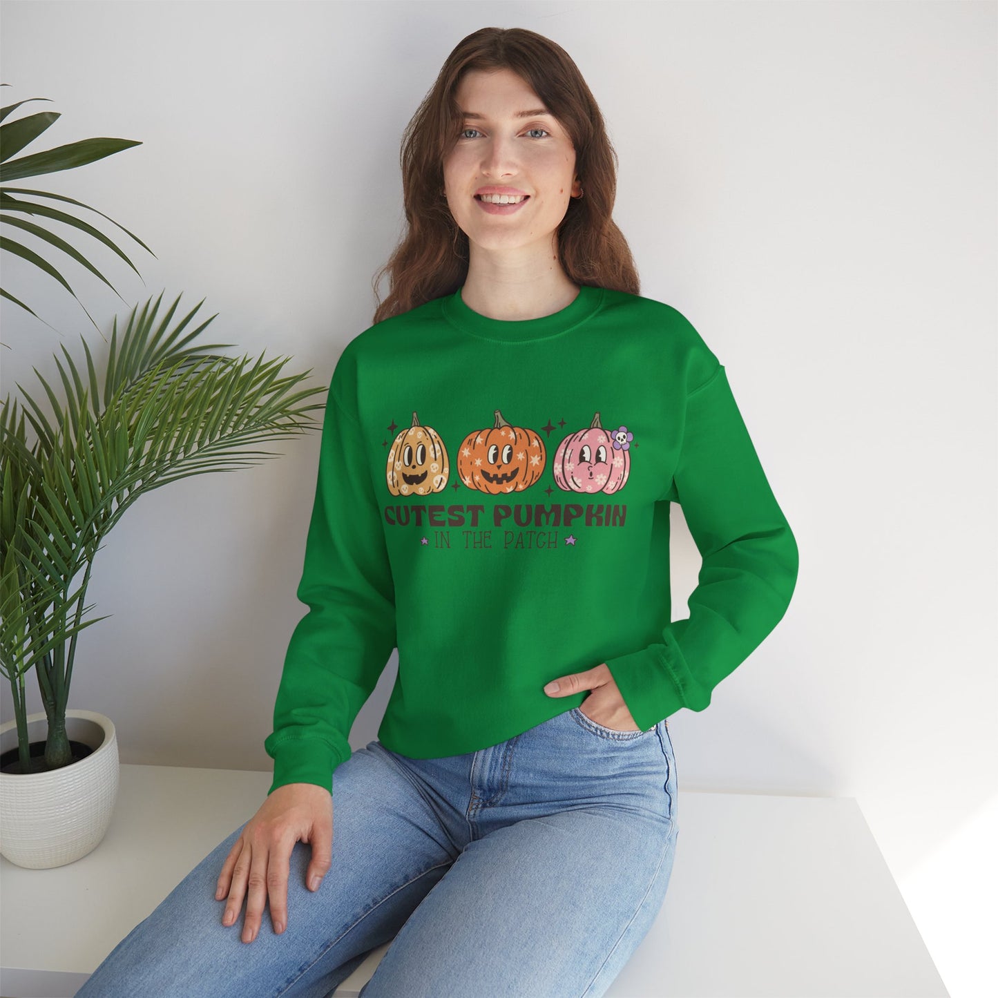Cutest pumpkin, pumpkin sweatshirt, cute fall sweatshirt, pumpkin sweatshirt, Halloween, cute