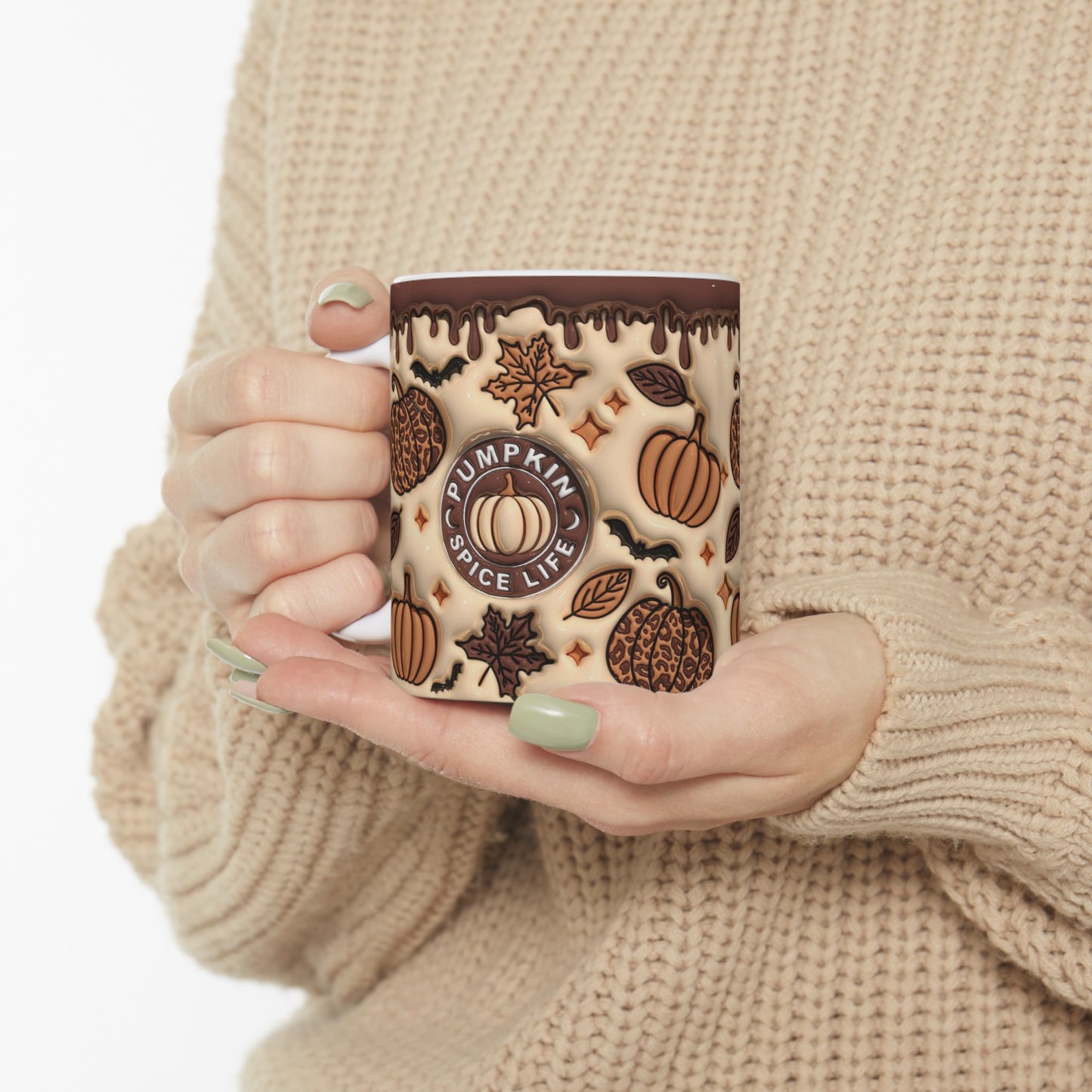 Pumpkin Spice Mug, Fall Mug, Autumn Mug