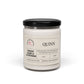 White Sage & Lavender, 9oz Soy Candle, Quinn, Soy Candle, Fresh smelling, candle, soy candle, white sage, lavender, lavender candle