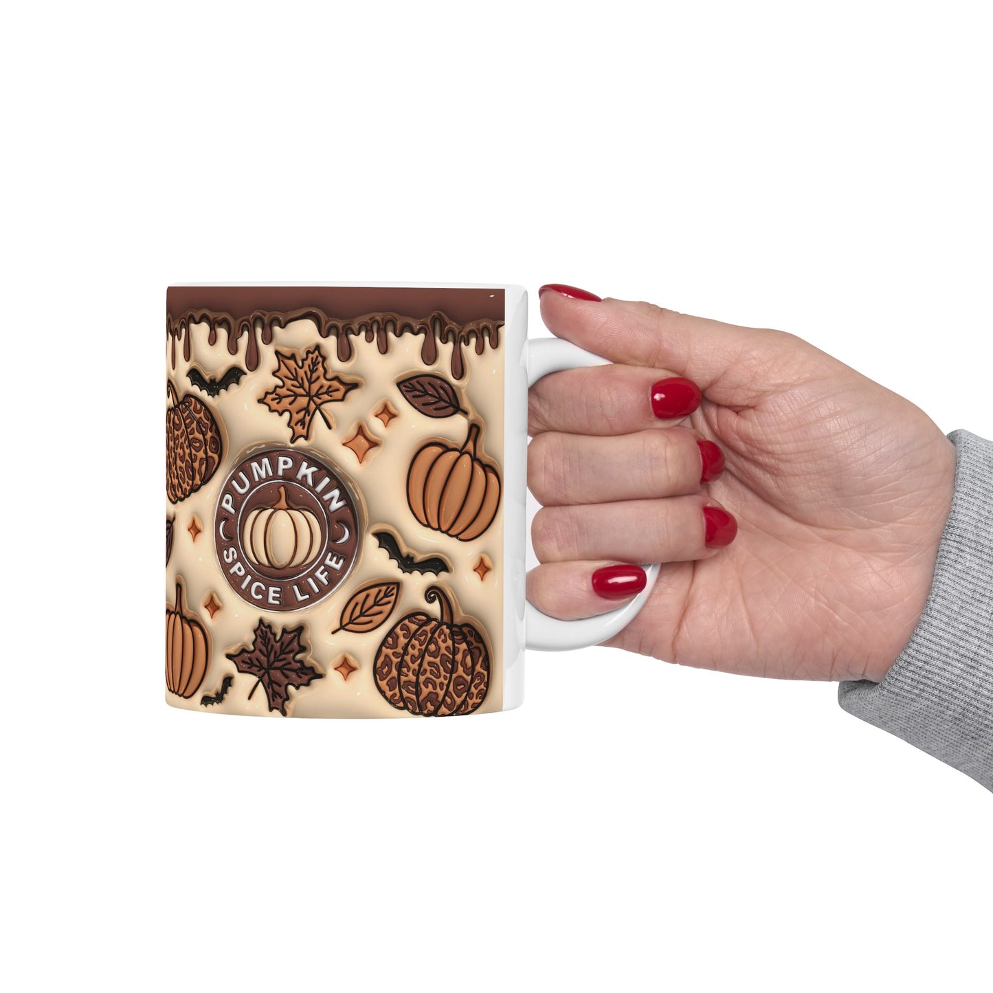 Pumpkin Spice Mug, Fall Mug, Autumn Mug