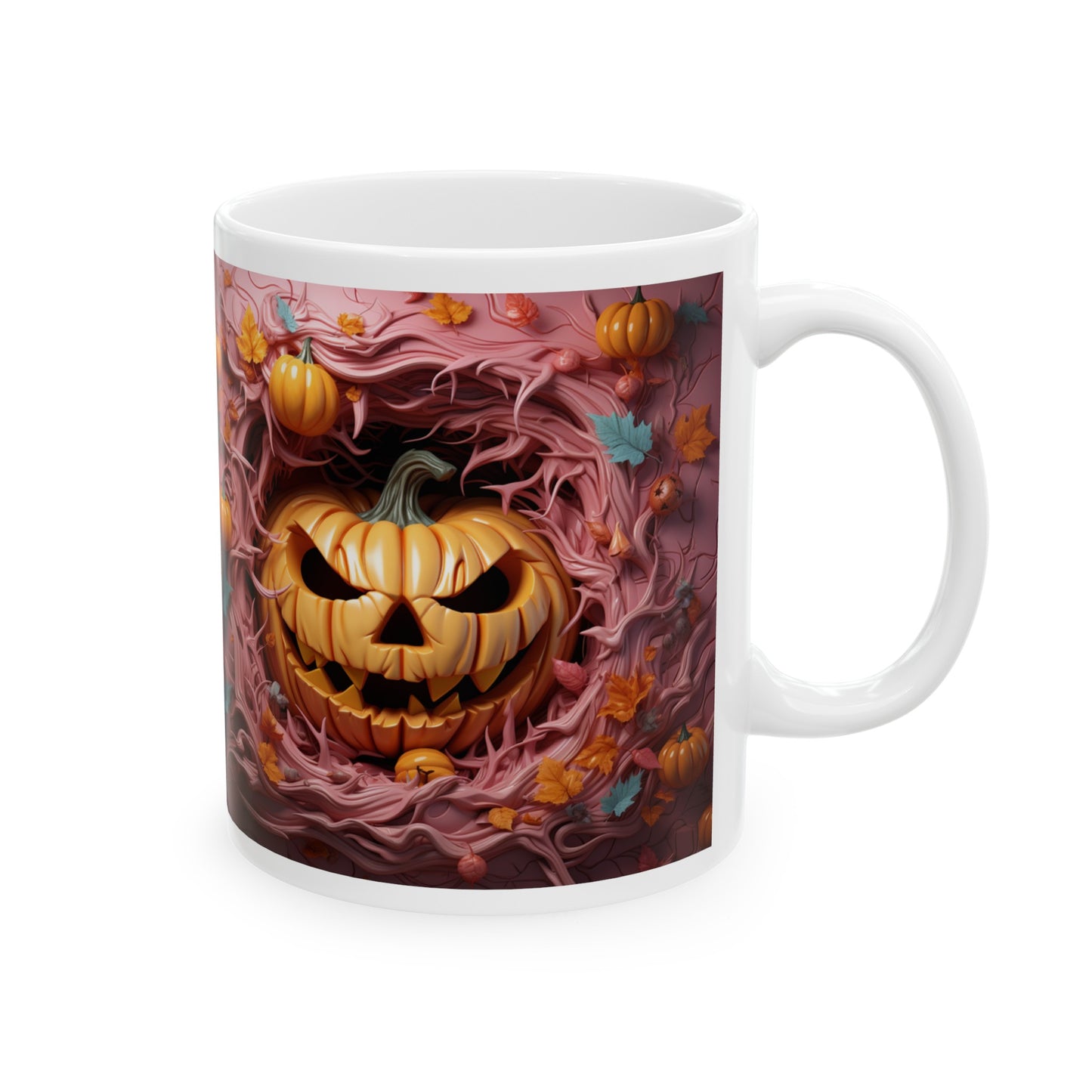 Pumpkin Mug, Fall Mug, Autumn Mug