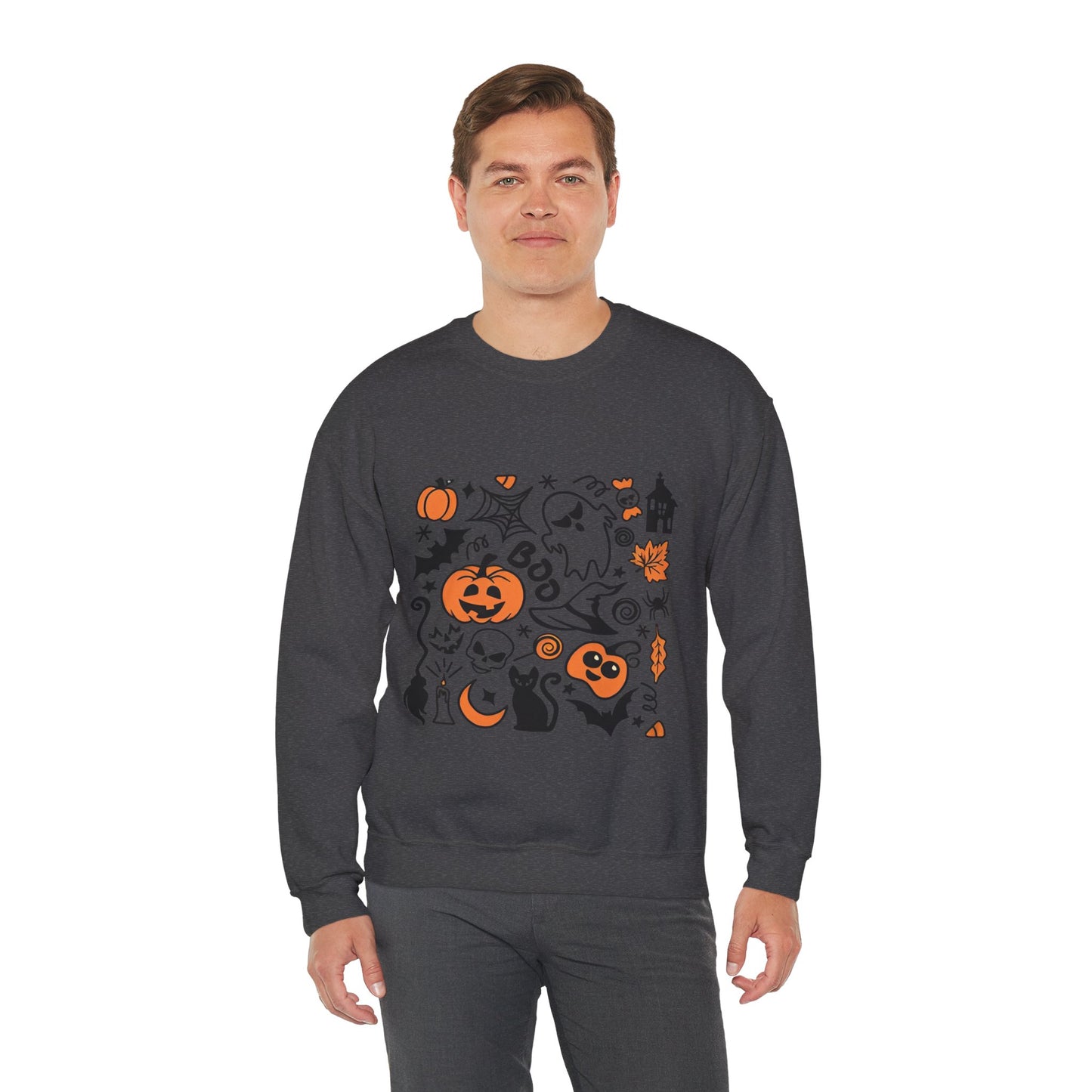 Ghosts, Ghouls, and Pumpkins sweatshirt, ghosts, pumpkins, ghouls, pumpkin spice sweatshirt, cute fall sweatshirt, pumpkin sweatshirt