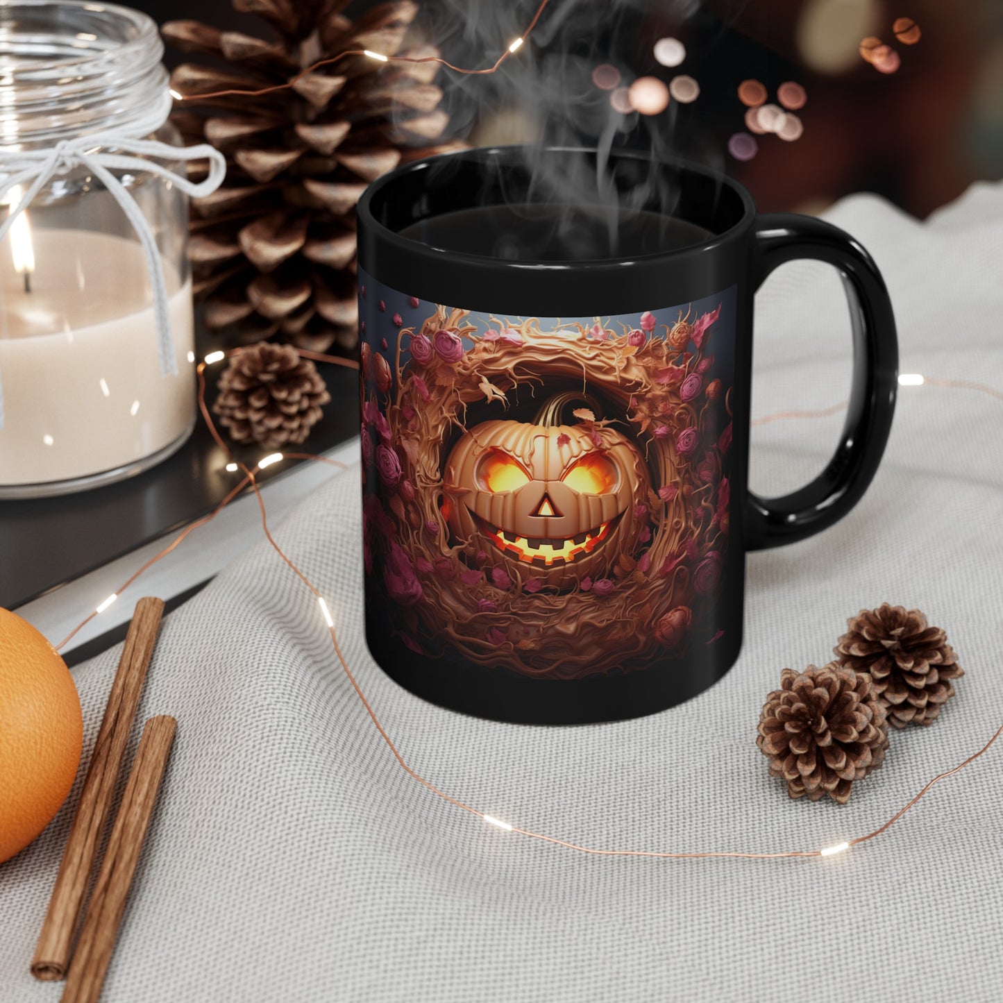 Pumpkin Mug, Fall Mug, Autumn Mug