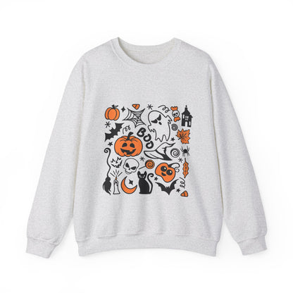 Ghosts, Ghouls, and Pumpkins sweatshirt, ghosts, pumpkins, ghouls, pumpkin spice sweatshirt, cute fall sweatshirt, pumpkin sweatshirt