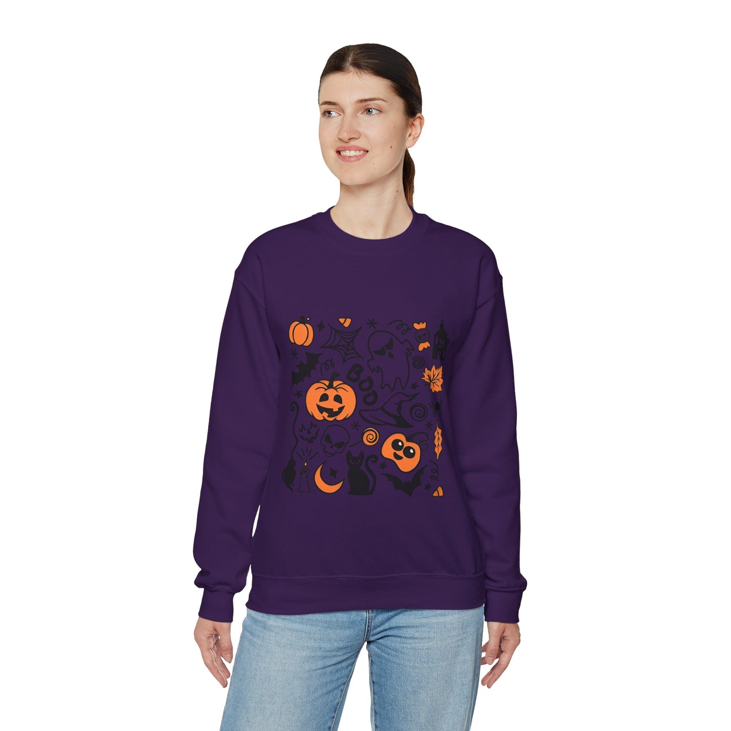 Ghosts, Ghouls, and Pumpkins sweatshirt, ghosts, pumpkins, ghouls, pumpkin spice sweatshirt, cute fall sweatshirt, pumpkin sweatshirt
