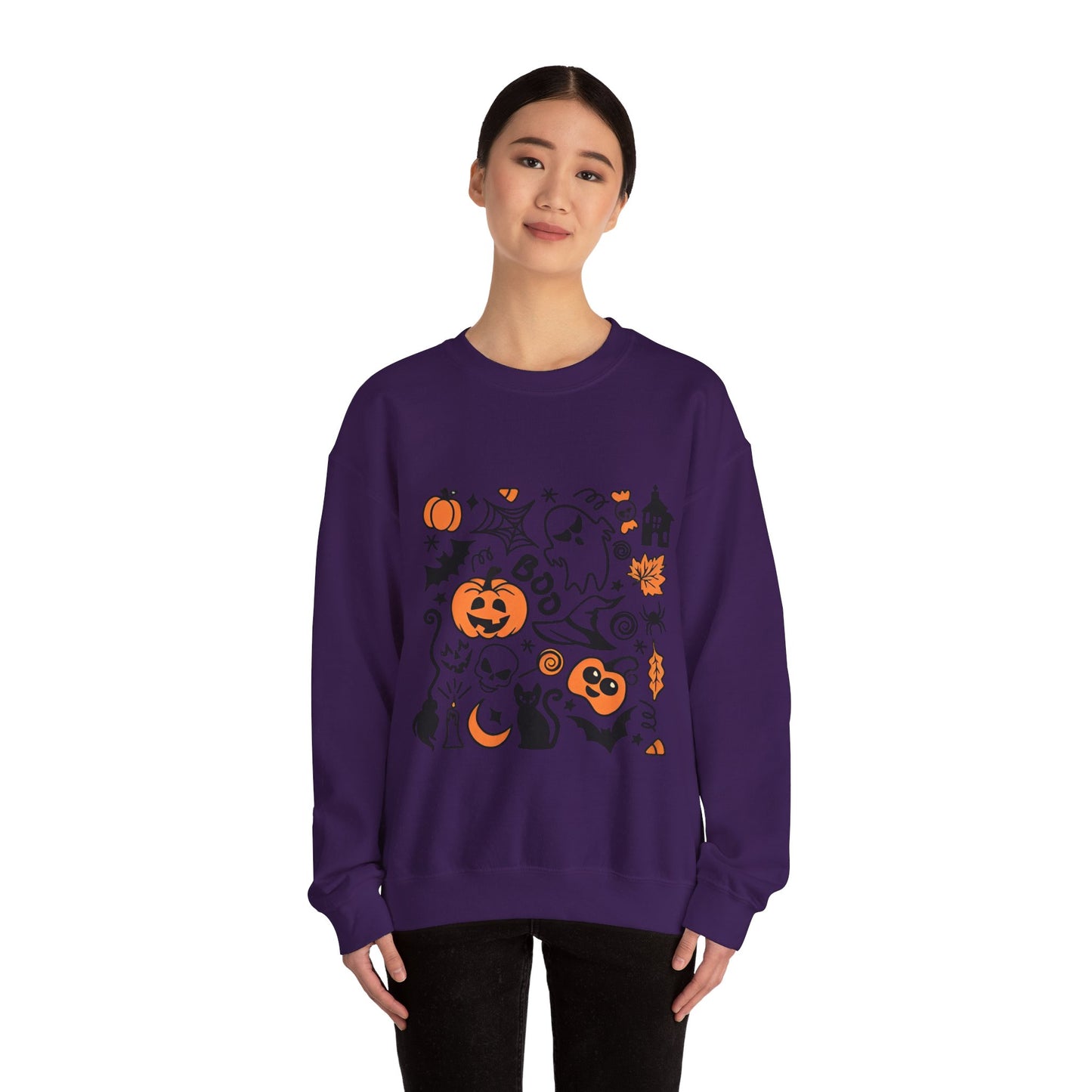 Ghosts, Ghouls, and Pumpkins sweatshirt, ghosts, pumpkins, ghouls, pumpkin spice sweatshirt, cute fall sweatshirt, pumpkin sweatshirt