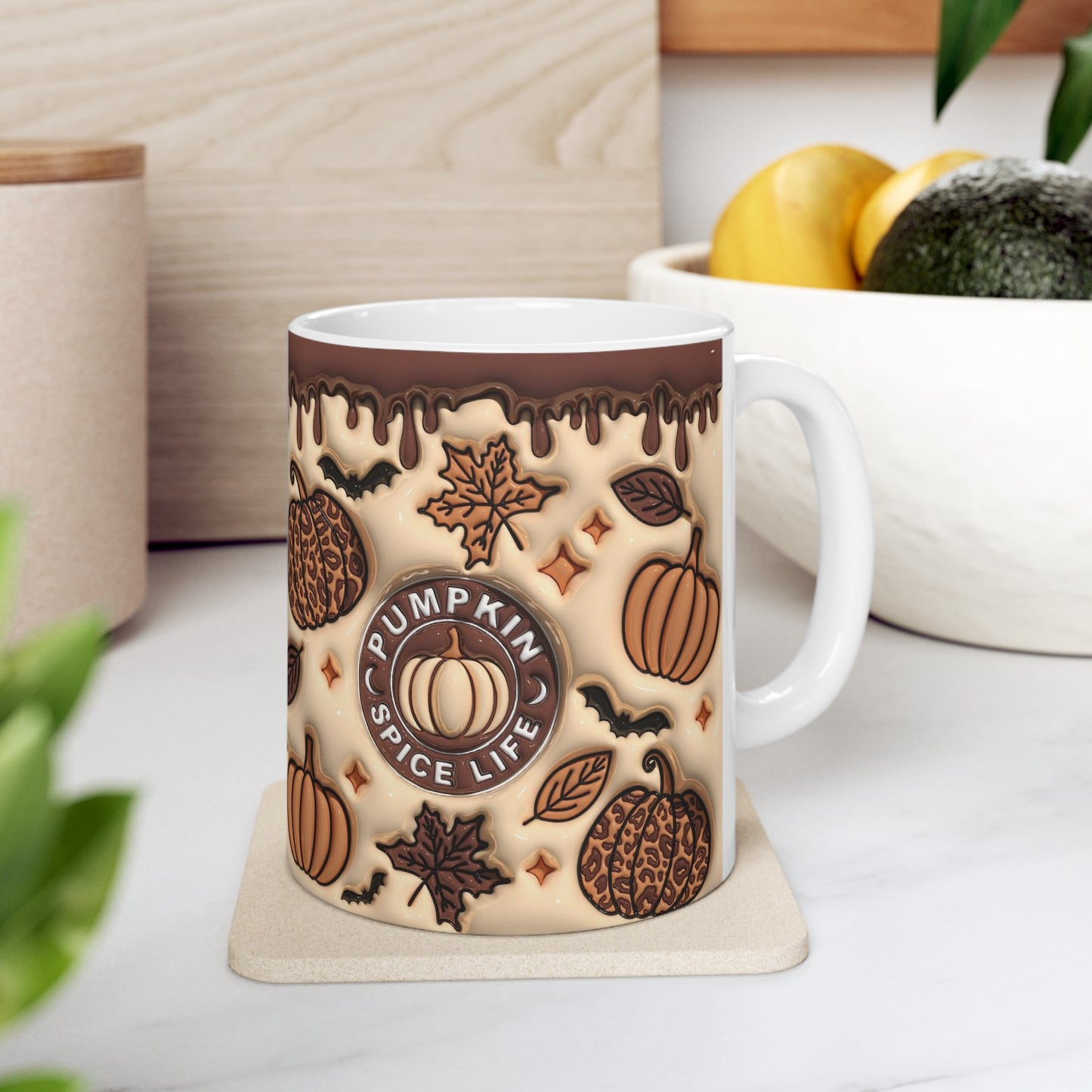Pumpkin Spice Mug, Fall Mug, Autumn Mug