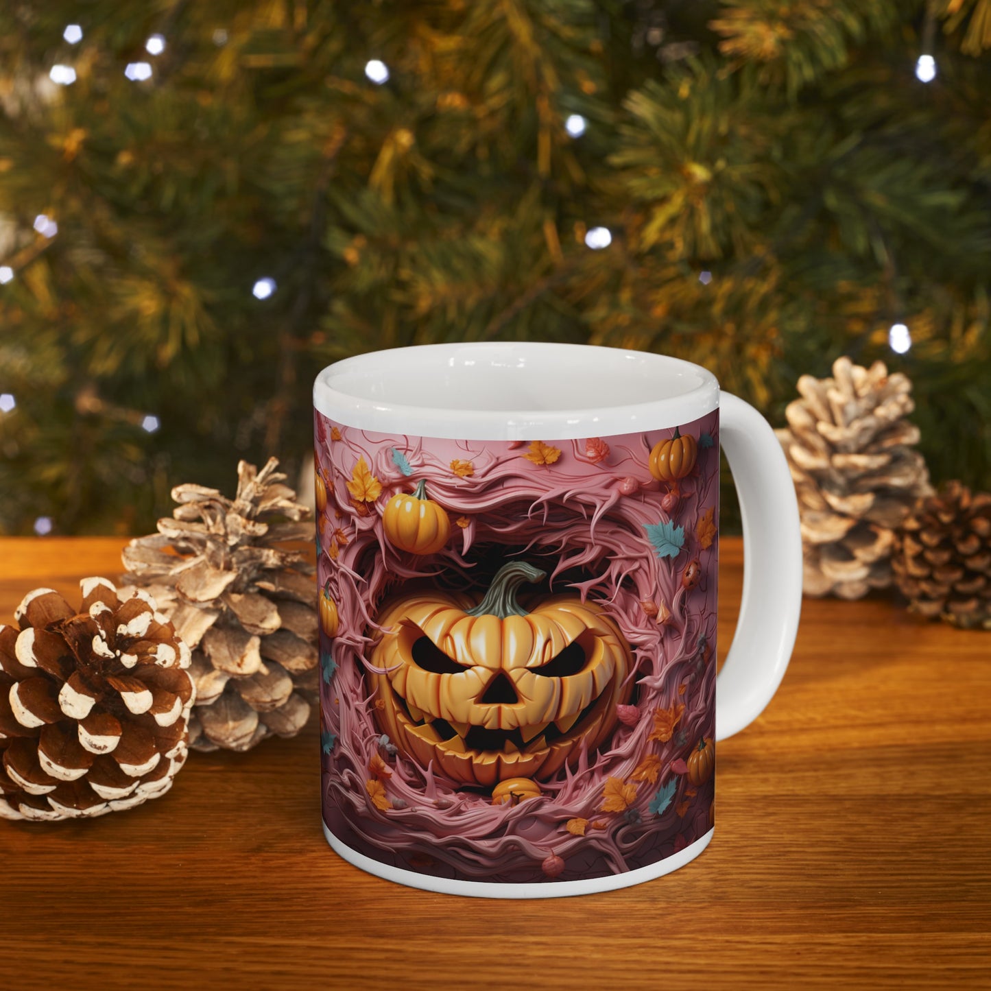 Pumpkin Mug, Fall Mug, Autumn Mug