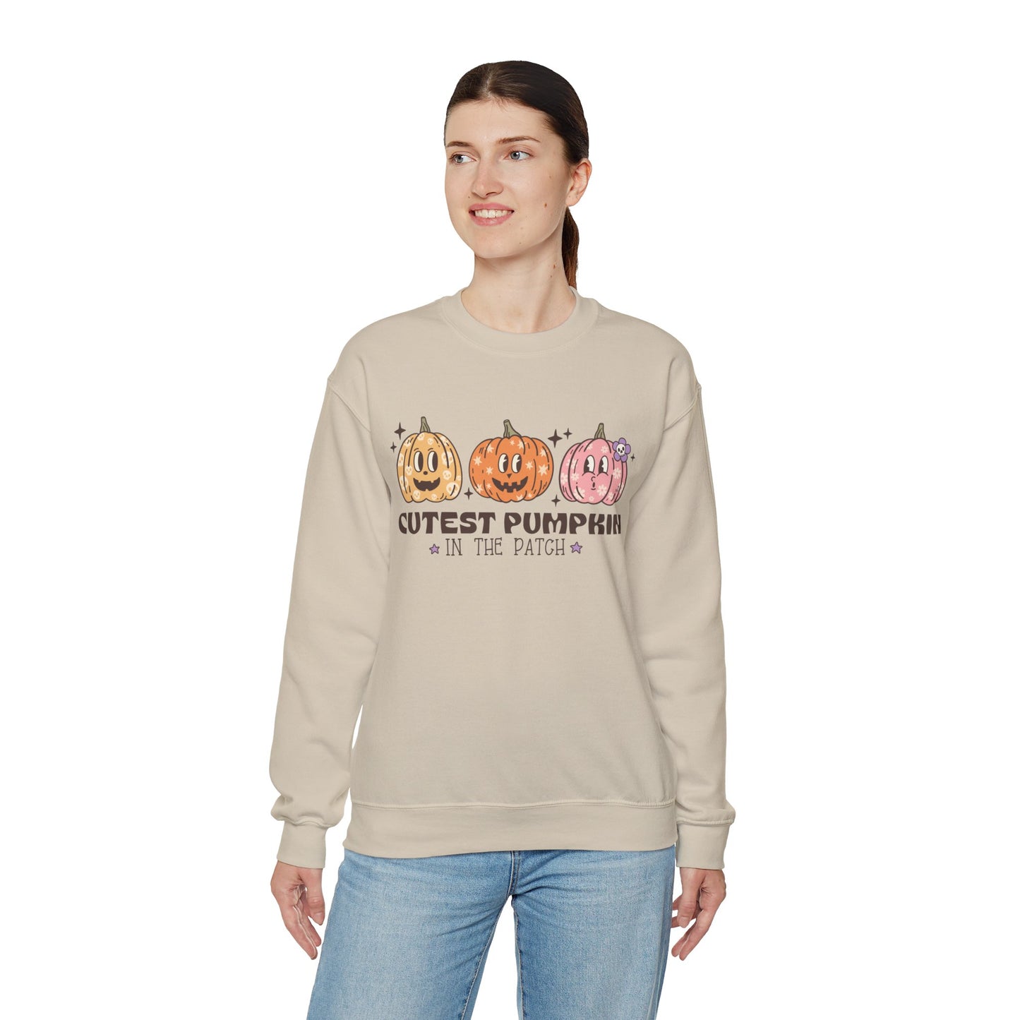 Cutest pumpkin, pumpkin sweatshirt, cute fall sweatshirt, pumpkin sweatshirt, Halloween, cute