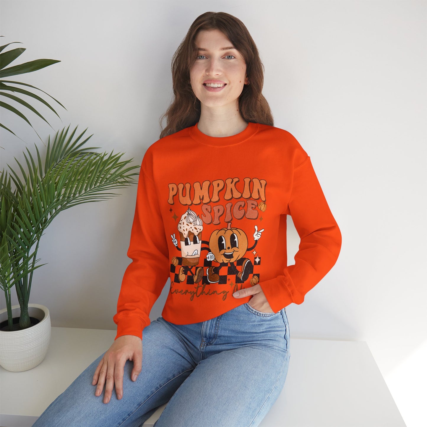 Pumpkin Spice sweatshirt, pumpkin spice, pumpkin spice sweatshirt, cute fall sweatshirt, pumpkin sweatshirt, Thanksgiving sweatshirt