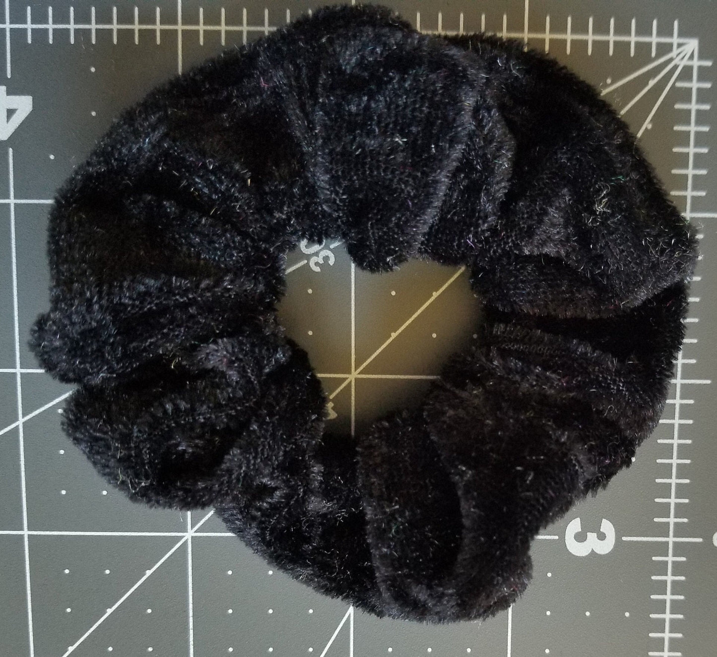Black Velvet Scrunchie