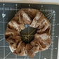 Khaki Velvet Scrunchie