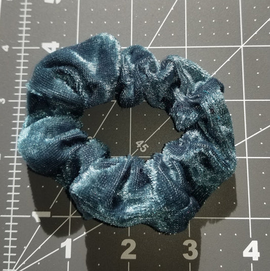 Providence Blue Velvet Scrunchie