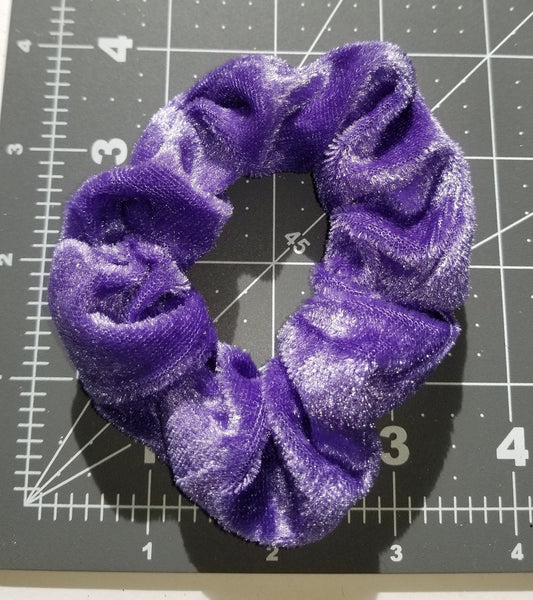 Violet Velvet Scrunchie