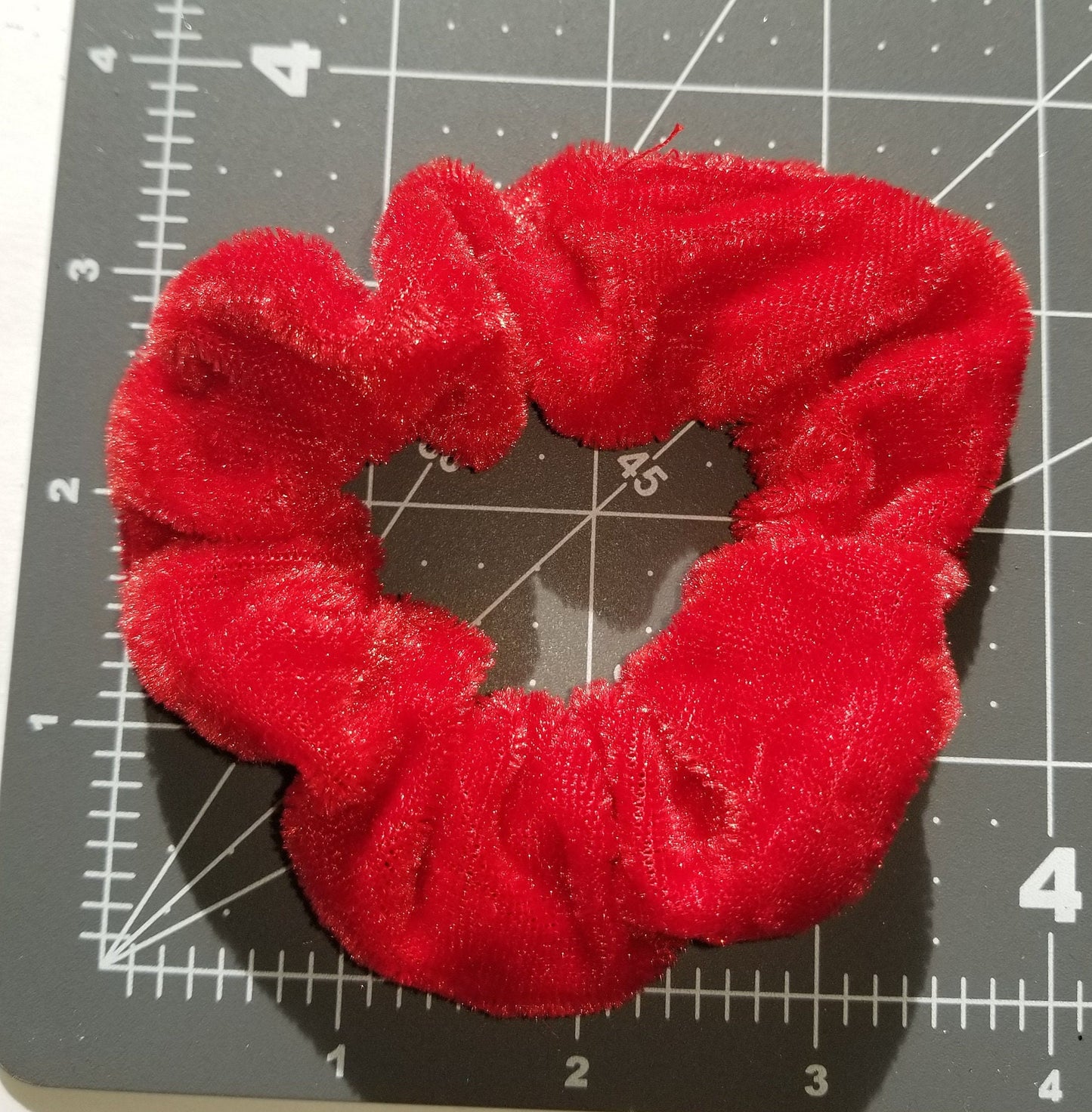 Red Velvet Scrunchie