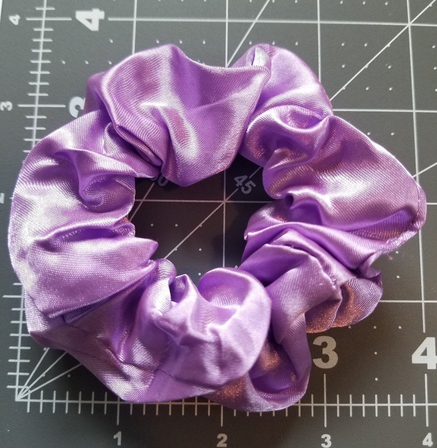 Wisteria Satin Scrunchie